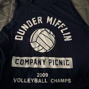 The Office “Company Picnic” Navy Blue Tank Top
